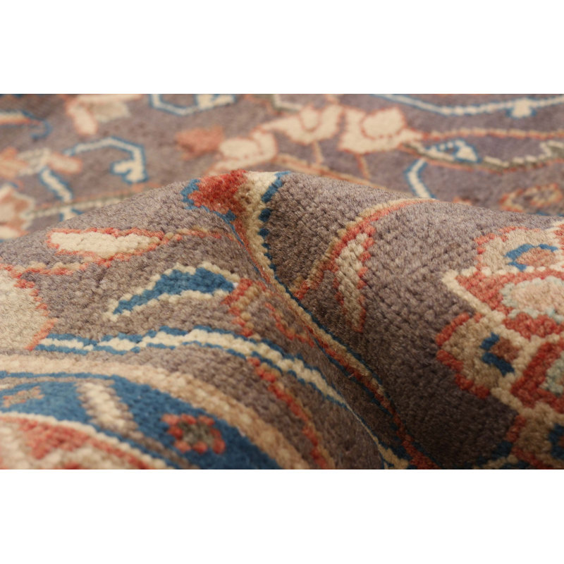 Iacovino One-of-a-Kind Rectangle 4'4" X 9'9" 1990s Runner Wool Area Rug