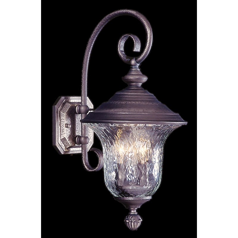 Lanterne murale d’extérieur à 3 ampoules Vogel, 19 po x 8,5 po x 11 po, Bronze Sienne