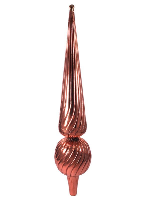 Fleuron de toit Mccurley Floretine, Cuivre, H 12,5 po x l 2,5 po x P 2,5 po