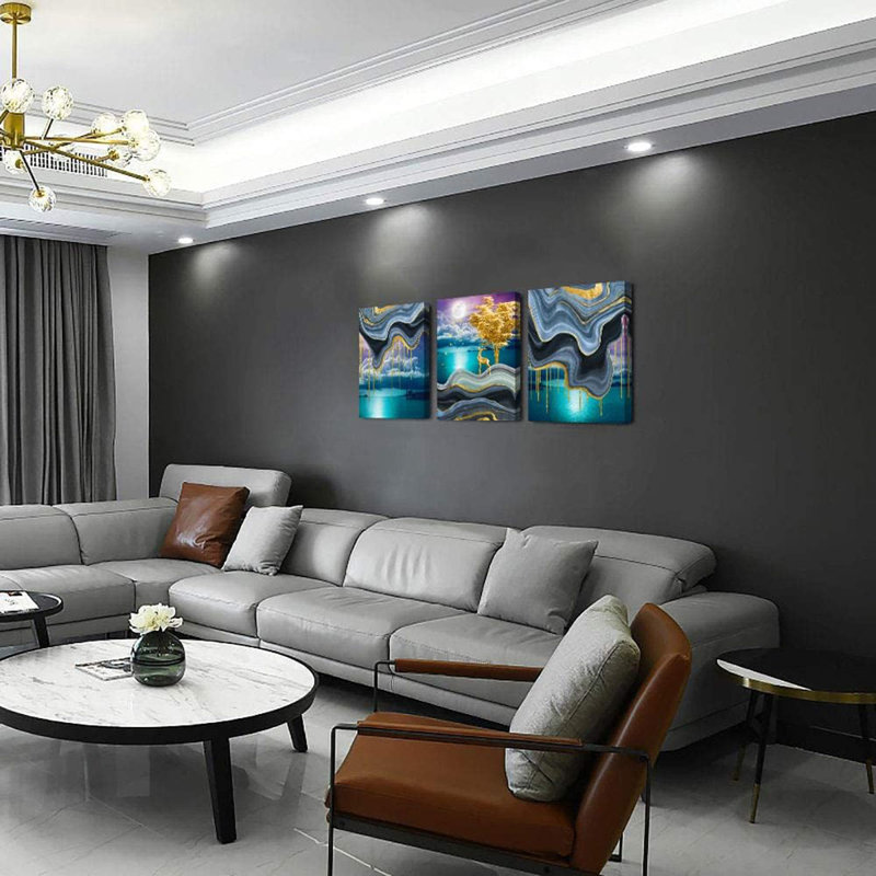 3 Piece Wrapped Canvas Print