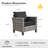 Wicker Outdoor Lounge Chair-310413291