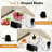 Howork Food Processor 12-Cup 600W Vegetable Chopper for Mincing, Dicing, Shredding, Puree, Ice Creshing & Kneading Dough, Easy Clean-111135548