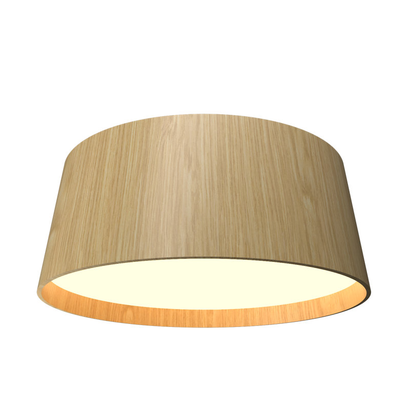Cônico 1 - Light LED Flush Mount, 9.75" H x 24.18" W x 24.18" D, Sand