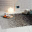 Tapis en similicuir / brun Demeter-1023435289