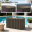Boîte de rangement pour terrasse avec couvercle pour terrasse, pour terrasse, pour 160 po-130634899-132134561