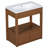 Alyceia 30 " W Freestanding Standard 1 Single Vanity Bathroom Vanity With Ceramic Top