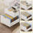Alvonia 59'' Computer Desk Electric Gaming Desk With Drawers And Led Lights-377873083