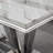 Leeanna Faux Marble Top Metal Base Dining Table-1068390415-1068390412