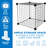 Mount-It! Wire Cube Storage Organizer - 12 Cubes