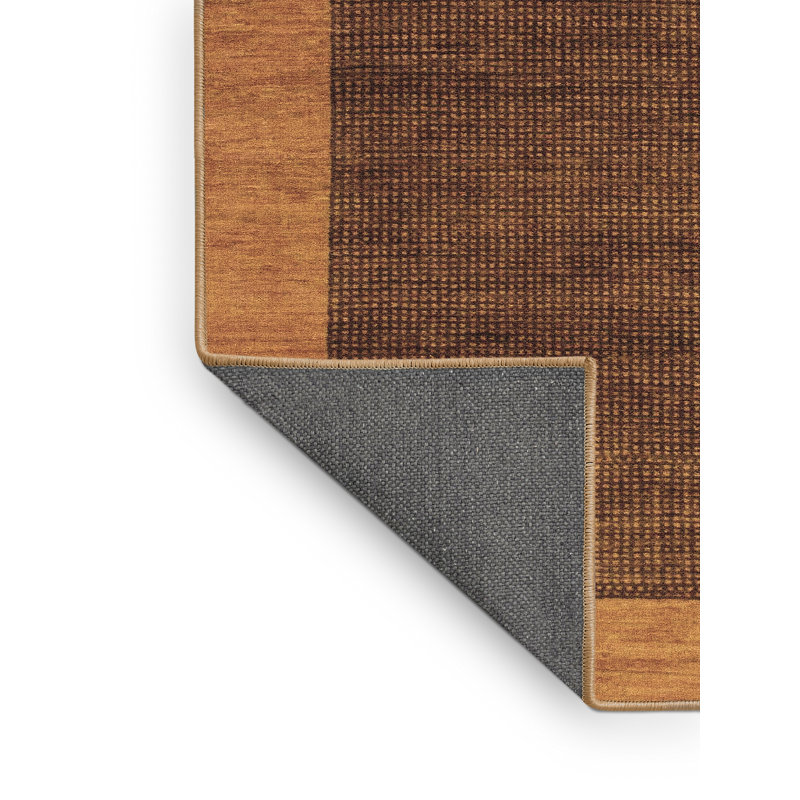 Tapis de couleur unie en laine / polyester tissé à la machine Elveria, Tapis de couloir 2 pi x 5 pi