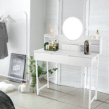 Nyziah 39.4" W Vanity With Mirror