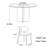 Light luxury and simple round dining table-1783299772