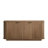 Wavy Storage Sideboard with Double Doors and Adjustable Shelves