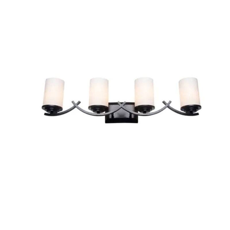 Oil Rubbed Bronze 4-Light Dimmable Vanity Fixture