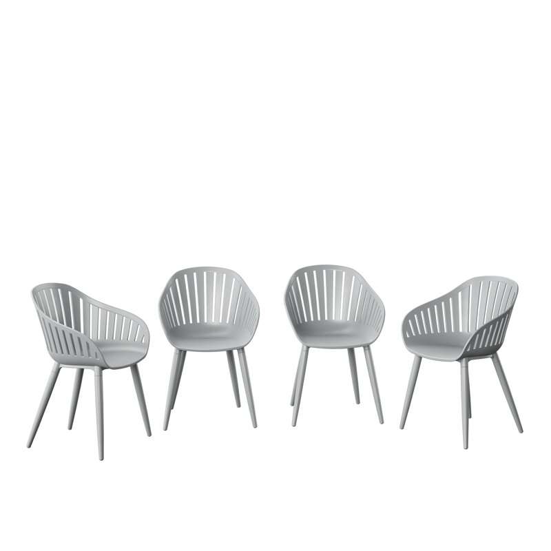 Ensemble de salle à manger Anautica, Gris