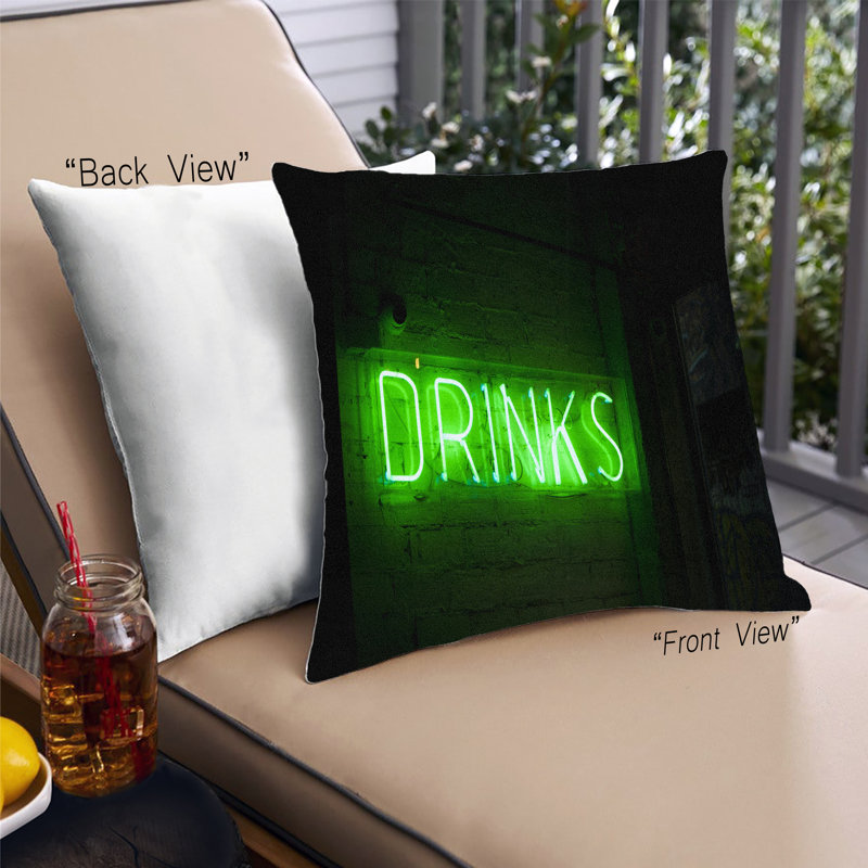 Coussin décoratif Color Focus Green 112, Microsuède