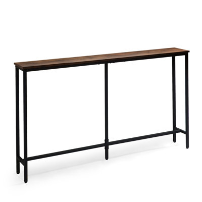 CAPHAUS Narrow Long Console Table for Entryway, Classic Design Sofa Table Narrow Long for Living Room, Skinny Sofa Table, Entrance Table for Hallway, Plant Table, Décor Table