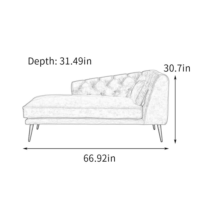 Lina, Orienté à droite, Mélange de polyester rose