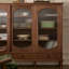 Buffet en bois massif de ménage