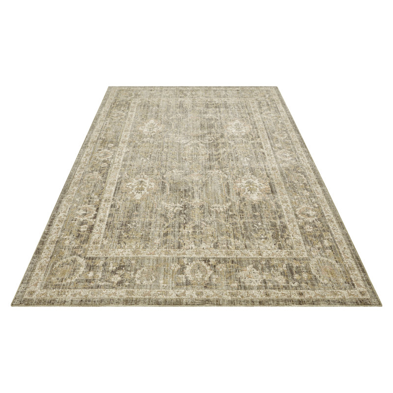 Luxor Black/Cream Indoor/Outdoor Rug, Rectangle 75 x 120 cm