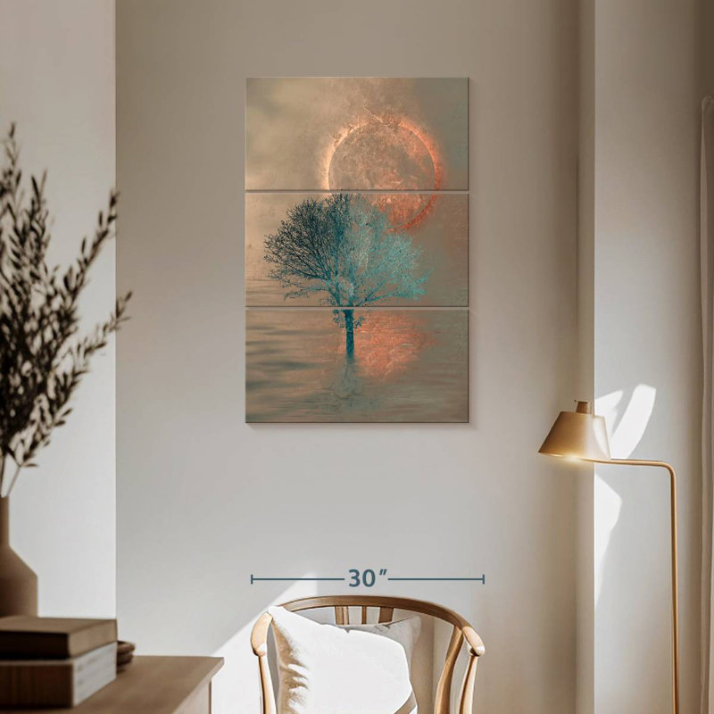 Kelan Blood Moon, 65" H x 42" W