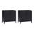Coggins 2-Pack Solid Wood Accent Cabinet Or TV Stand-1864018355