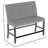 Upholstered Bench With Back