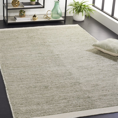 Tapis Natura 776 vert / ivoire