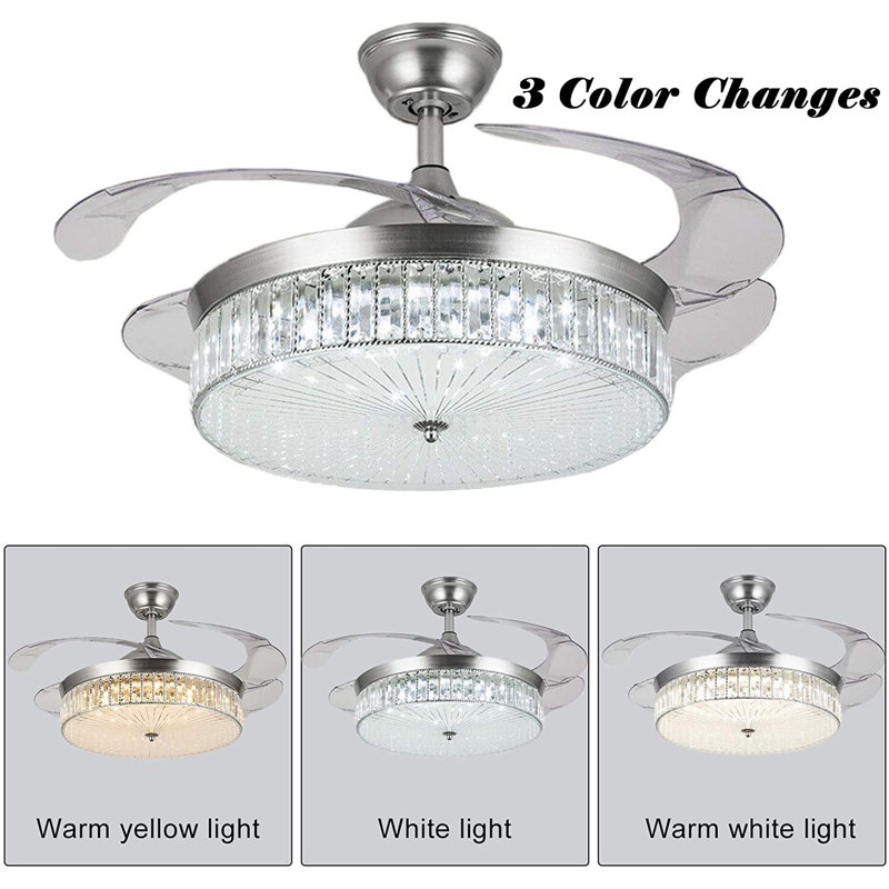 36'' Ceiling Fan with LED Lights