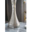 Lampe de table 32 "argentée