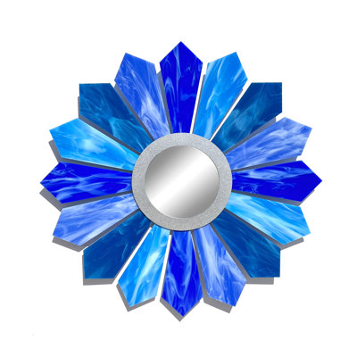 Sunburst Handmade Glass Wall Decor