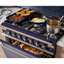 AGA Elise 36"W. 4.5 Cu.Ft. Freestanding Duel Fuel Convection Range with Brushed Nickel Trim-1492626345