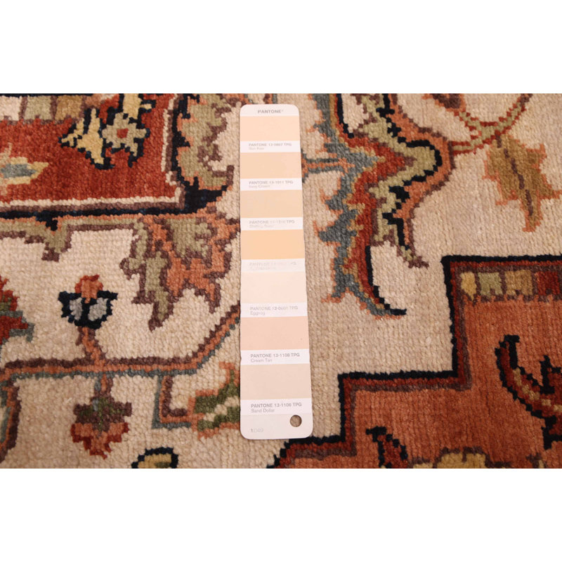 Tapis ivoire Jules Sultane 7 pi 11 po x 9 pi 11 po