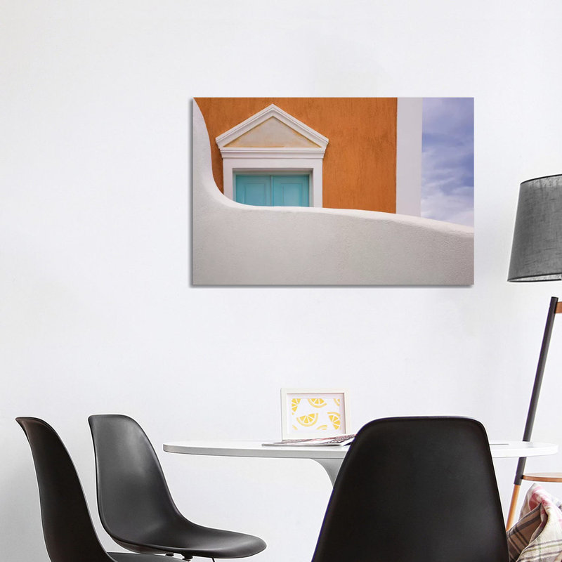 Greece, Thira. House Exterior. by Jaynes Gallery - Wrapped Canvas Print, 101.6 cm H x 66.04 cm W