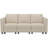 Vevey 3-Seat Corduroy 83.4'' Wide Sectional Storage Sofa Lounge Apartment Couch-502698923