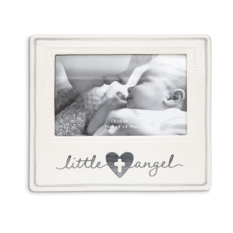 White Glass Picture Frame