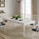Crain Norene Extendable Solid Wood Dining Table