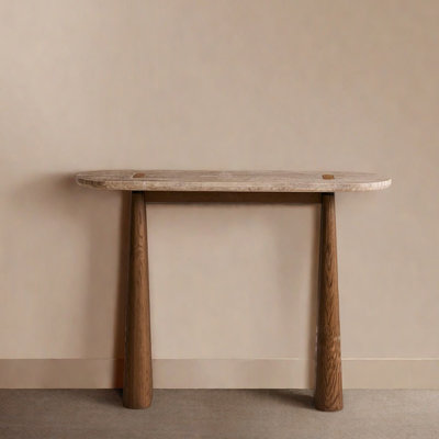 Console en bois massif de style chinois