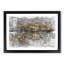 Amsterdam at Night in Abstract - Picture Frame Graphic Art Print-55682061-55682066
