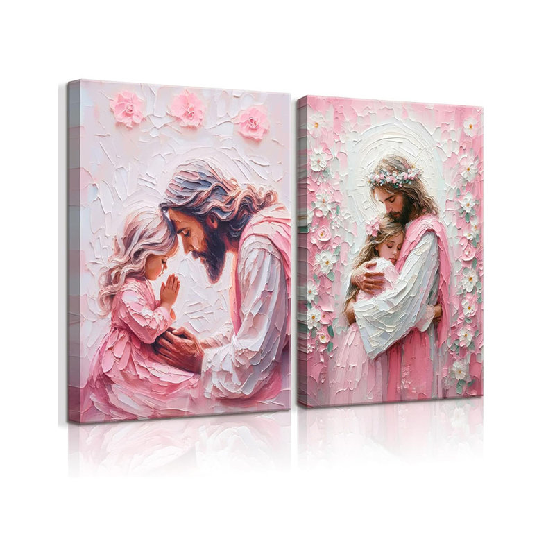2 Piece Wrapped Canvas Print, 60cm H x 40cm W
