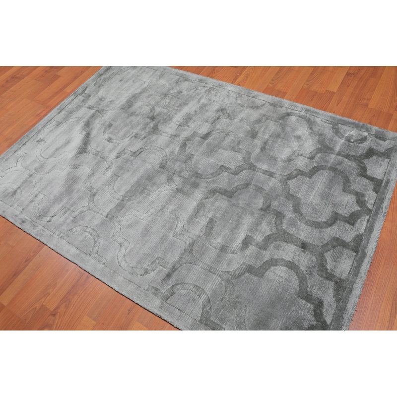 Tapis aqua crocheté à la main Tieton