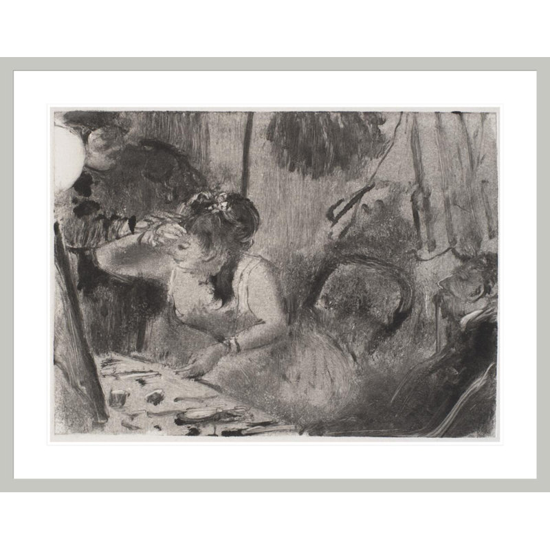 Intimacy par Edgar Degas, impression numérique, 32.81" H x 41.5" W