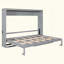 Lit escamotable mural et USB-129182989