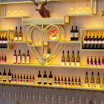 Metal Multi-tier Creative Wine Rack