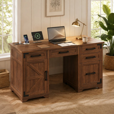 Bureau de direction 55 po Farmhouse
