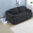Compression Sofas with Storage, 67 Inch Chenille Modern Couch for Home