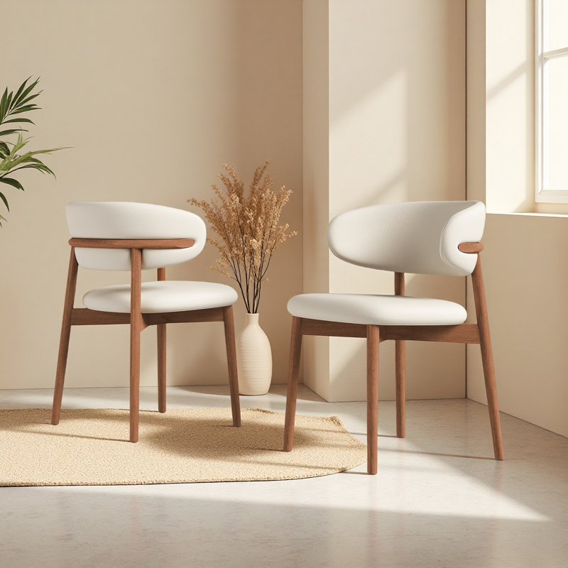 Chaise de salle à manger Mid-Century