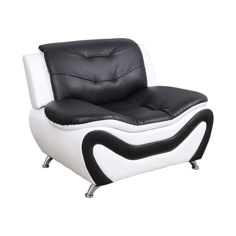 Chaise en similicuir Niveen