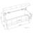 Dover 36"W Upholstered Contemporary Rectangular Storage Ottoman with Lift Top-538283822