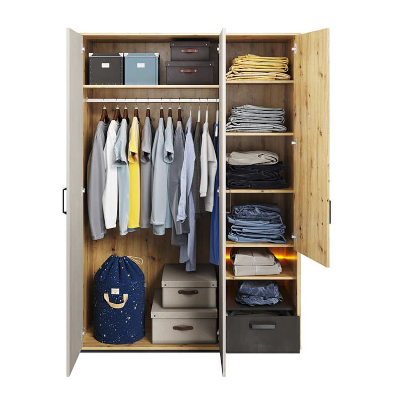 Andaluss 3 Door Wardrobe